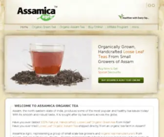 Assamicaorganictea.in(Assamica Agro) Screenshot