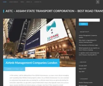 Assamstatetransportcorporation.com(Just another WordPress site) Screenshot