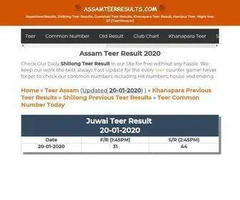 Assamteerresults.com(Khanapara Teer Result 26.02.23) Screenshot