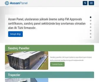 Assanpanel.com.tr(Assan Panel: Sandviç Paneller) Screenshot