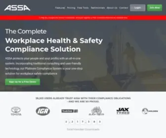 Assaohs.com.au(Worksafe Australia Compliance) Screenshot