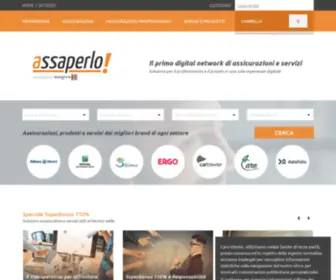Assaperlo.com(Assicurazioni e Servizi per Professionisti e Privati) Screenshot