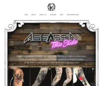 Assassintattoostudio.com(ASSASSIN TATTOO STUDIO) Screenshot