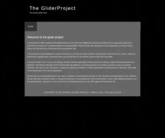 Assaultgliderproject.org.uk(The Glider Project) Screenshot