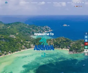 Assavadiveresort.com(Assava dive resort) Screenshot