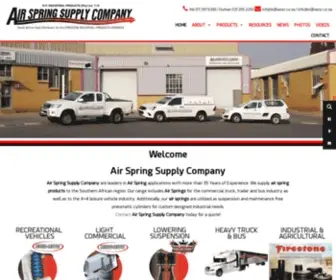 ASSC.co.za(Air Spring & Suspension Products & Supplies South Africa) Screenshot