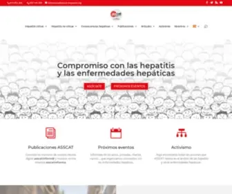 Asscat-Hepatitis.org(Todo sobre la hepatitis. Trabajamos por las hepatitis) Screenshot