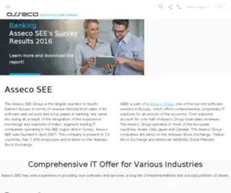 Asseco-See.com(Asseco SEE) Screenshot