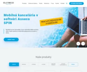 Assecosolutions.sk(Asseco Solutions) Screenshot