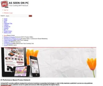 Asseenonpcnetwork.com(As Seen On Pc) Screenshot