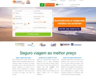Asseguresuaviagem.com.br(Seguro viagem ao melhor preço) Screenshot