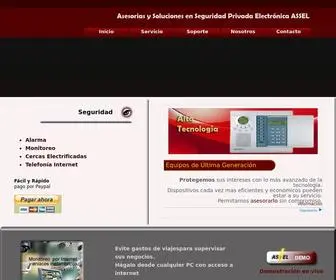 Assel.com.mx(ASSEL Asesorias y Soluciones en Seguridad Privada Electronica) Screenshot