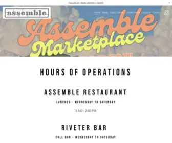 Assemblemarketplace.com(Assemble Marketplace) Screenshot