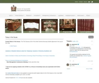 Assembly.nl.ca(House of Assembly) Screenshot