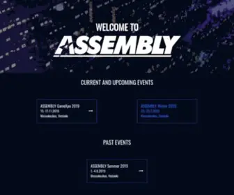 Assembly.org(Assembly is a bi) Screenshot
