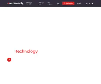 Assemblymanaged.com(Bringing people) Screenshot