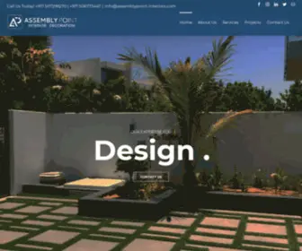 Assemblypoint-Interiors.com(Interior Decoration) Screenshot