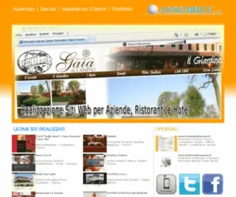 Assemblysrl.it(Siti internet responsive conegliano treviso realizzazione web site) Screenshot