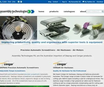 Assemblytech.com.au(Automatic Screwdrivers) Screenshot