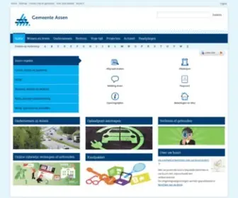 Assen.nl(Gemeente Assen) Screenshot