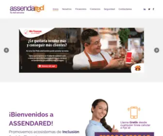 Assendared.com(Inicio) Screenshot