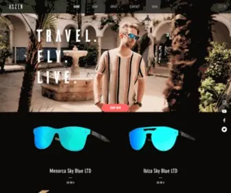 Asseneyewear.com(Mediterranean Sunglasses) Screenshot