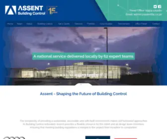 Assentbc.co.uk(Assent Building Control) Screenshot
