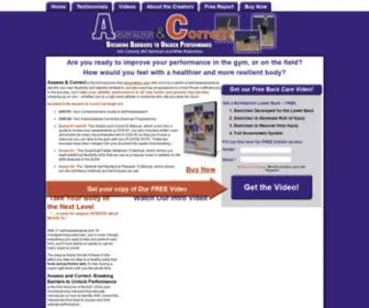 Assessandcorrect.com(Assess and correct) Screenshot