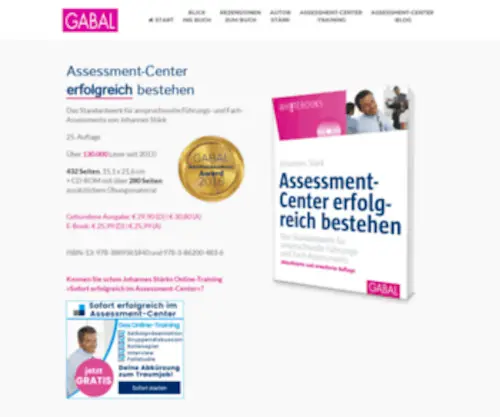 Assessment-Center-Erfolgreich-Bestehen.de(Assessment Center Erfolgreich Bestehen) Screenshot