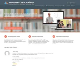 Assessmentcenteracademy.de(Assessment Center Academy) Screenshot