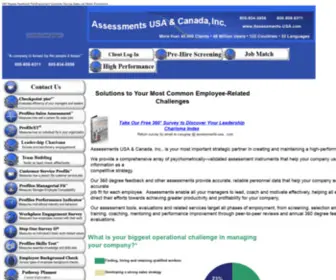 Assessments-USA.com(360 Degree Feedback Evaluations) Screenshot