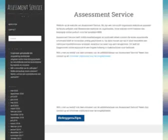 Assessmentservice.nl(Assessmentservice) Screenshot