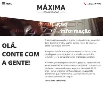 Assessoriaecomunicacao.com.br(Máxima Comunicação) Screenshot