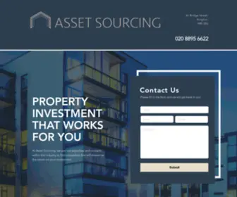 Asset-Sourcing.co.uk(Mysite) Screenshot