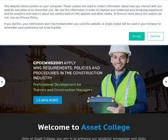 Asset.edu.au(Asset College) Screenshot