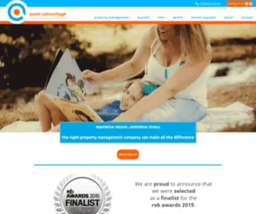 Assetadvantage.com.au(Asset Advantage property Management service) Screenshot
