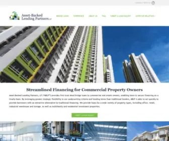 Assetbackedlendingpartners.com(Asset Backed Lending Partners) Screenshot