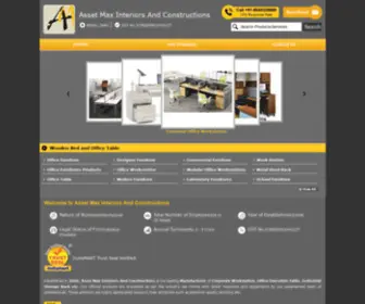 Assetmaxfurniture.com(Assetmax Interiors Private Limited) Screenshot