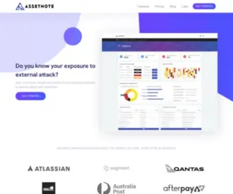 Assetnote.io(External Attack Surface Management) Screenshot