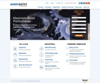 Assetpoint.com(Enterprise Asset Management system) Screenshot