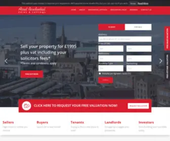 Assetresidential.co.uk(Estate Agent Birmingham) Screenshot