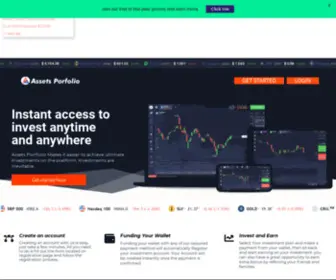 Assetsportfolio.com(Assets Portfolio) Screenshot