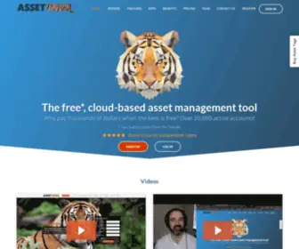 Assettiger.com(Fixed Assets) Screenshot