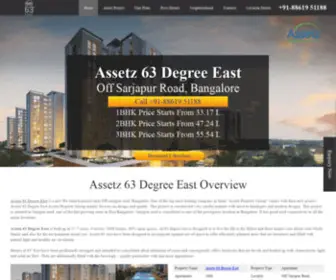 Assetz63Degreeeast.com(Assetz 63 Degree East) Screenshot