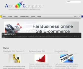 Assicomputer.it(Assicomputer Realizzazione Siti Internet Salerno) Screenshot