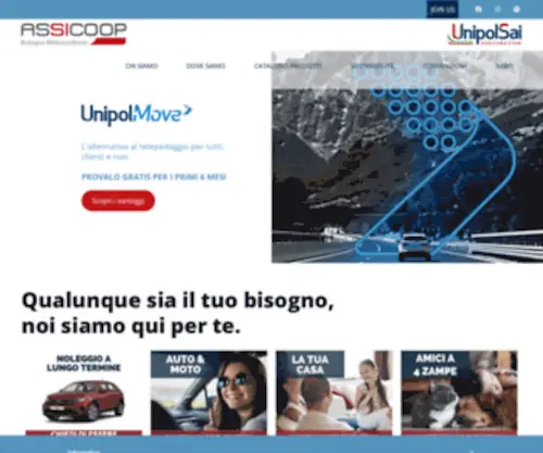 Assicoopbologna.com(Assicoop Bologna Metropolitana) Screenshot