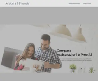 Assicuraefinanzia.com(Assicura e Finanzia) Screenshot