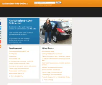 Assicurazione-Auto-Online.net(Guide imparziali sul mondo dei prestiti e finanziamenti) Screenshot