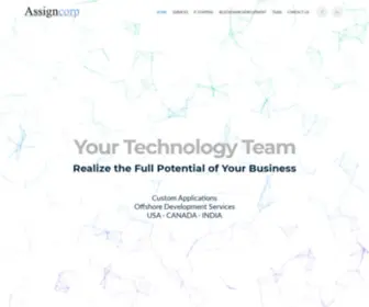 Assigncorp.com(Assigncorp) Screenshot