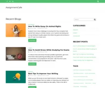 Assignmentcafe.co.uk(AssignmentCafe) Screenshot
